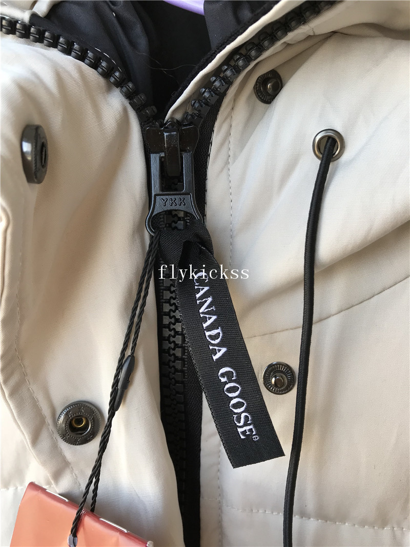 Canada Goose White Down Coat